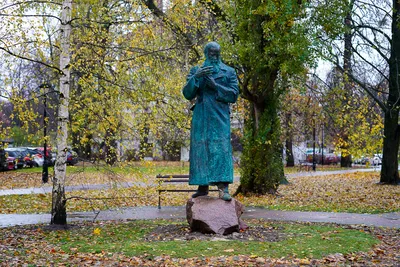 В центре Калининграда установили памятник Фёдору Достоевскому