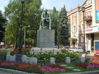 Памятник А. В. Кольцову (Воронеж, Кольцовский сквер) — Википедия