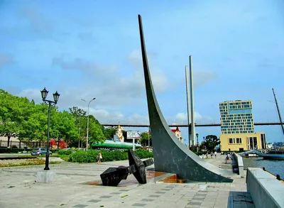 Памятник адмиралу Г.И. Невельскому в городе \"Владивосток\"
