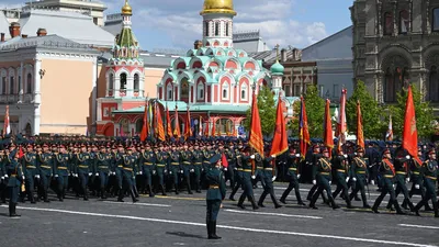 Наши студенты-казаки на параде Победы - МГУТУ им. К.Г. Разумовского (ПКУ)