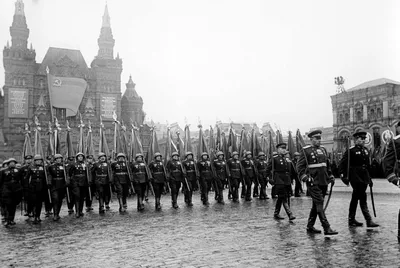 Парад Победы на Красной площади в Москве