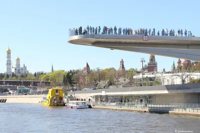 Парящий мост в москве фото фотографии