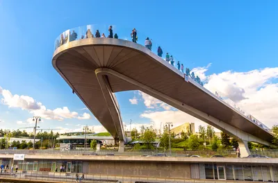 Точная копия Парящего моста на ВДНХ