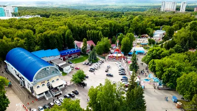 Парк имени М. Гафури Уфа - Фото с высоты птичьего полета, съемка с  квадрокоптера - PilotHub