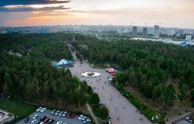 Центральный парк культуры и отдыха имени Ю. А. Гагарина, парк культуры и  отдыха, ул. Коммуны, 100, стр. 6, Челябинск — Яндекс Карты