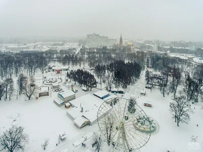 Парк Гагарина и новое колесо обозрения | IWphoto.ru