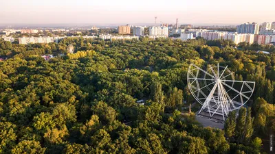 Парк Гагарина с высоты | IWphoto.ru