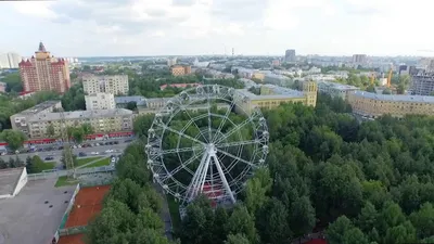 Парк Горького. \"О Перми свысока\". Аэроэкскурсии по достопримечательностям  краевой столицы - YouTube