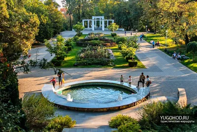 Городской сад в Краснодаре (Парк им. М. Горького) • Югоход