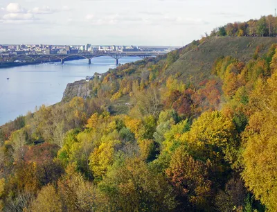 File:Nizhny Novgorod. Autumn view to Oka River from Shveitsariya Park  (2).jpg - Wikimedia Commons