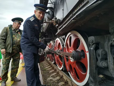 Фотообои Паровоз ретро купить на стену • Эко Обои