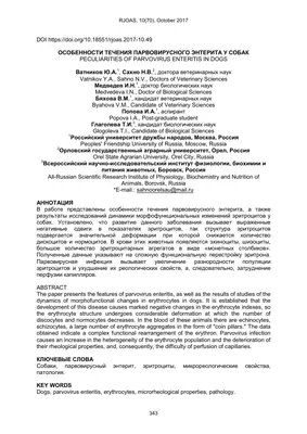 Парвовирусный энтерит у собаки ⚠ План диагностики: 1. Анамнез 2.  Клинический осмотр.. | ВКонтакте