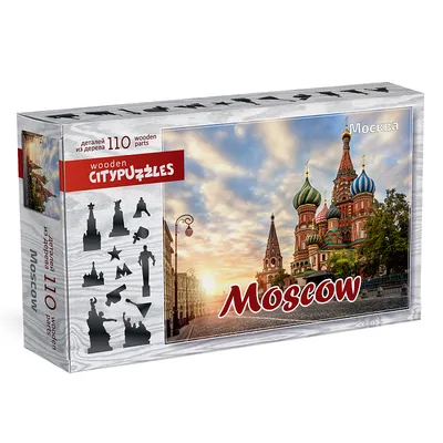 3D пазл National Geographic Москва Cubic Fun DS0999h - купить за 3140  рублей рублей в интернет-магазине Юниор