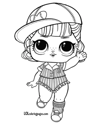 ЛОЛ раскраска short stop | Lol dolls, Cute coloring pages, Unicorn coloring  pages