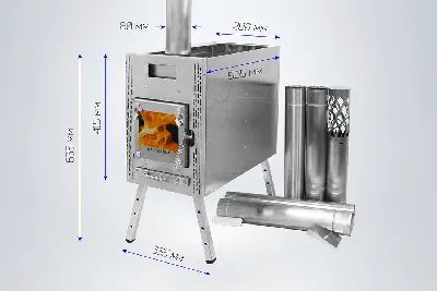 Кит-комплект Стандарт 500У — печь для бани Жара Добросталь, печь каменка,  металлические печи для бани, буржуйка, печи банные производства Тольятти  Самара | Банные печи Жара
