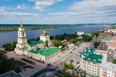 Центральная набережная р. Кама в Перми, фото, адрес, описание