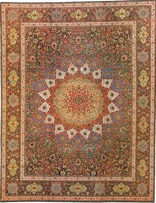 Купить ковер Nain Персидские коллекция N-216 (Иран) в Хасавюрте -  интернет-магазин Carpet Gold