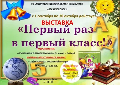 Плакат А2 Первый раз в первый класс! 440х596 10 экз. 0800733