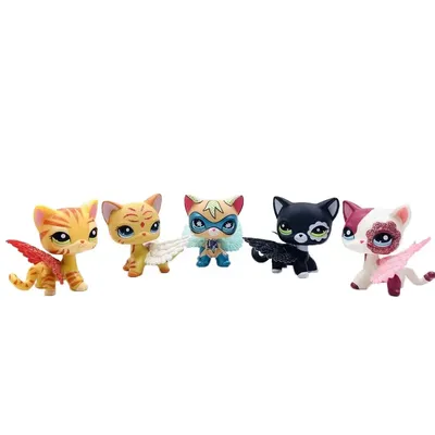 Littlest pet shop.LPS кошки стоячки – купить в Балашихе, цена 550 руб.,  продано 14 апреля 2018 – Игрушки и игры