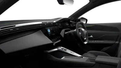 Peugeot 408 | 2023MY PHEV (Color: Obsession Blue) | Interior, Rear Seats