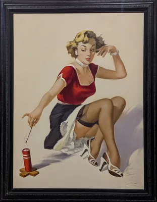 Gil Elvgren | Pin-up girl | MutualArt