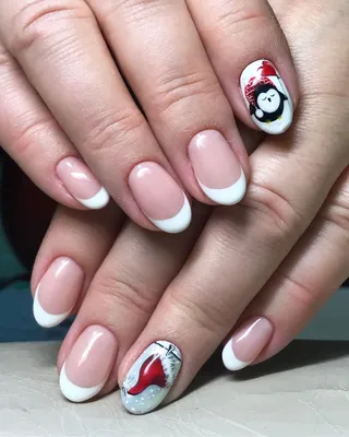 Зимний маникюр Пингвины, Дизайн ногтей Пингвин | Cute Penguins Nail Art -  YouTube