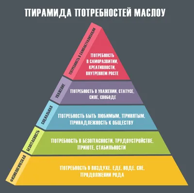 Пирамида Маслоу: уровни потребностей и их применение в бизнесе и жизни