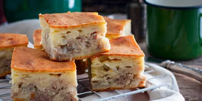 Рыбный пирог с картофелем рецепт – Русская кухня: Выпечка и десерты. «Еда»