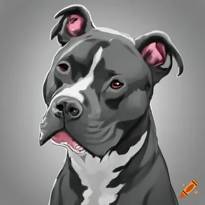 ArtStation - Colorful Pitbull Dog Creations: Pitbulls as Masterpieces