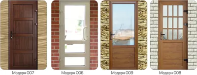 Двери металлопластиковые из ПВХ-профиля VEKA 105 коричневые в Житомире.  Купить или заказать металлопластиковые входные двери в Украине. Сравнить  цены на Окна.ua