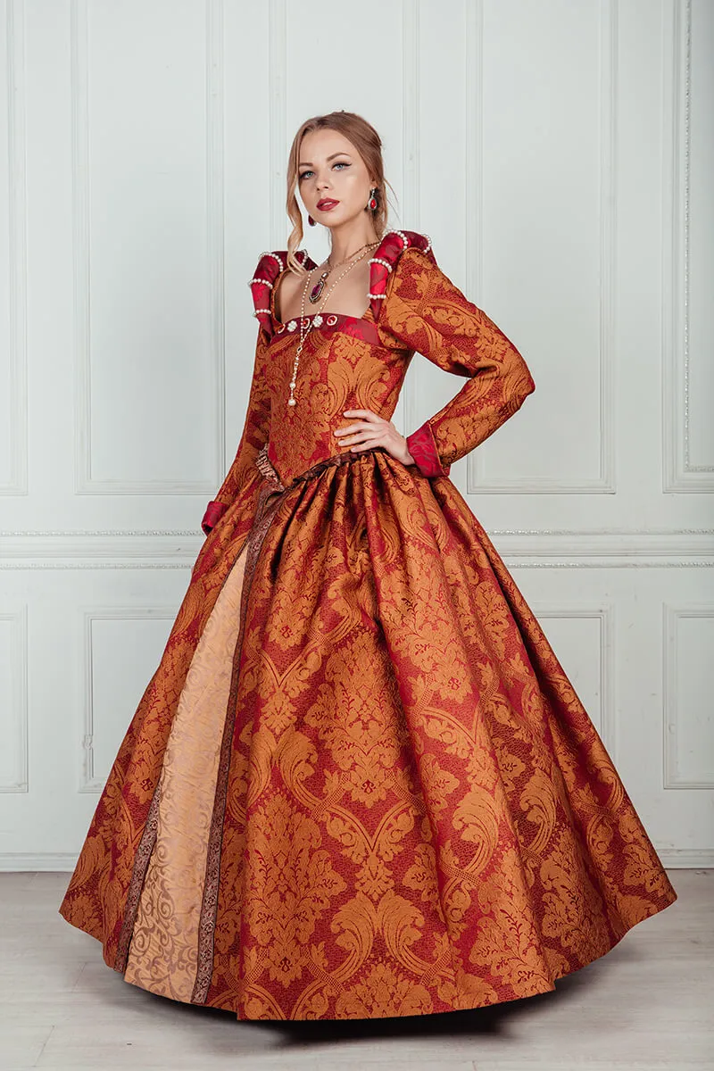 Фото платья 16 века фото