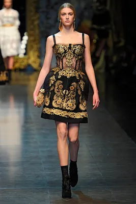 Эксклюзивные платья Dolce & Gabbana 2012 в высоком разрешении