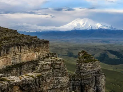 Картина Плато бермамыт во время заката