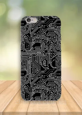 Платы iphone 6 на белом фоне