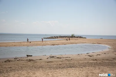 Центральный пляж Новосибирска