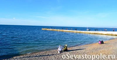 Пляж парка Победы в Севастополе - карта, фото, видео, описание