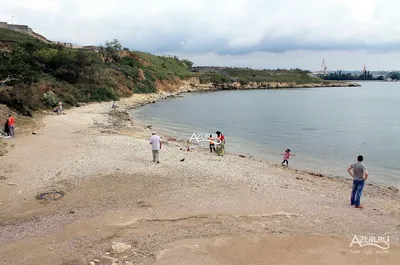 Дикий пляж Мол в Севастополе - Пляжи Севастополя, температура воды в море -  Справочник Sevas.Com