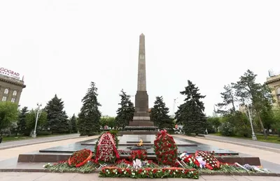 Площадь Павших Борцов в городе \"Волгоград\"