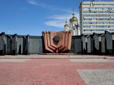 Площадь Славы Хабаровск - мемориальный комплекс | Города планеты