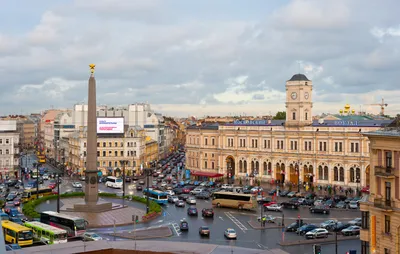 Площадь Восстания и Московский вокзал | Пикабу