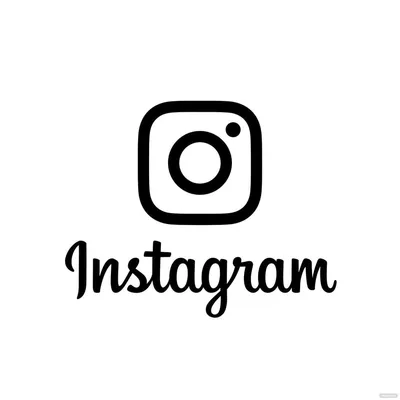 Black Instagram icon PNG and SVG Vector Free Download