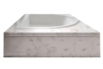 Ванна NS BATH NSB-18140G 186x146 встраиваемая в подиум купить в Красноярске  по выгодной цене от 609000 руб с доставкой