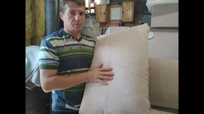 КАК ИЗГОТОВИТЬ МЕБЕЛЬНУЮ ПОДУШКУ? HOW TO MAKE A FURNITURE CUSHION? - YouTube