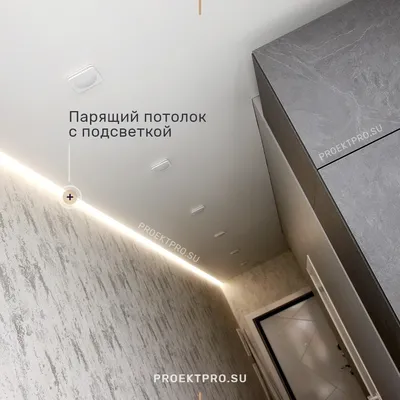 Натяжные потолки в прихожей на фото интерьеров