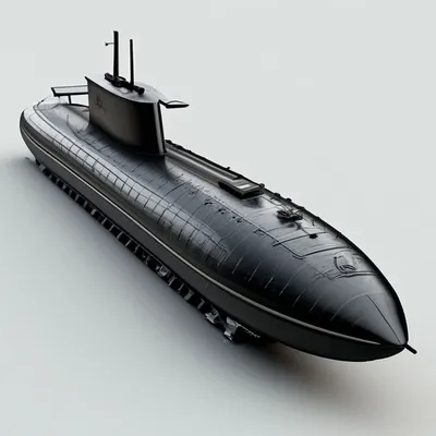 Модель атомной подводной лодки специального назначения БС-329 \"Белгород\"  проекта 09852, достоверность неизвестна, - видимо, деталировка достаточно  условна - Галерея - ВПК.name
