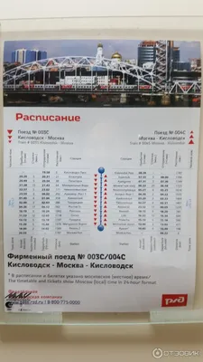 004С/003С Москва - Кисловодск \"Кавказ\" - МЖА (Rail-Club.ru)