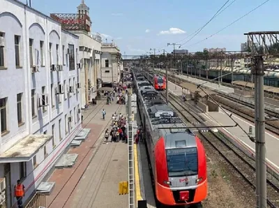 На двухэтажном поезде из Казани в Москву