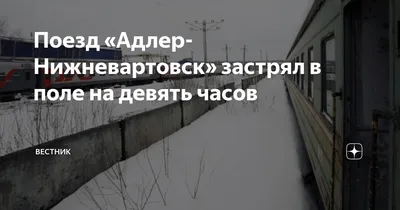 Поезд Адлер - Нижневартовск столкнулся с автомобилем: погибли три человека