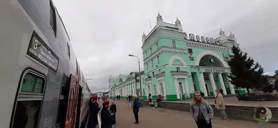 Первый рейс электропоезда Ласточка ЭС1-031, сообщением Москва - Смоленск