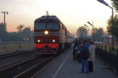 Фотоэнциклопедия железнодорожного транспорта. | Главная / Поиск / ЧС2Т-993  Москва-Таллин